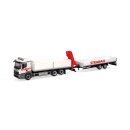 Herpa 320665 MB Actros M Baustoff-LKW mit Kran und...