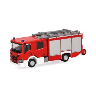 Herpa 098892 Scania CP28 Crewcab Löschfahrzeug "Feuerwehr" Maßstab 1:87