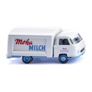 Wiking 027902 Borgward Verkaufswagen, Moha Milch Maßstab 1:87