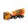 Herpa 320573 MAN TGX GN Betonmischer-Sattelzug 2achs/2achs, kommunalorange Maßstab 1:87