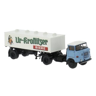 Brekina 71217 IFA W50 Bier-Sattelzug, Ur-Krostitzer Maßstab: 1:87