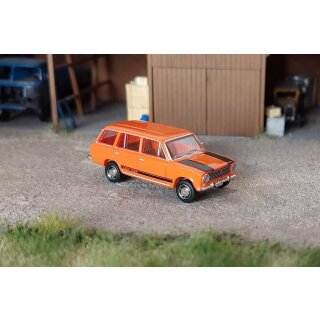 Zenker 03-409 Lada 1200 WAS 2102 Kombi, DDR-Tuning, orange  Maßstab 1:87