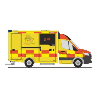 Rietze 76112 WAS Design-RTW, Feuerwehr Cottbus Maßstab 1:87