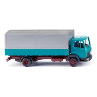 Wiking 043121 MB LP 814, Pritschen-LKW -  türkis Maßstab 1:87