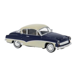 Brekina 27160 Wartburg 311 Coupe, dunkelblau/hellbeige von 1959 Maßstab: 1:87