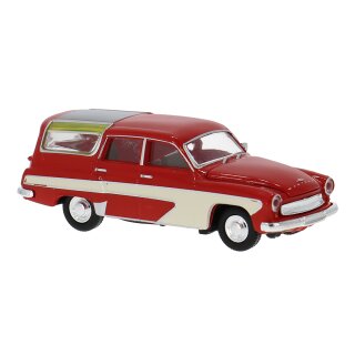 Brekina 27120 Wartburg Camping in rot Maßstab: 1:87