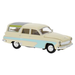 Brekina 27124 Wartburg Camping in elfenbein Maßstab: 1:87