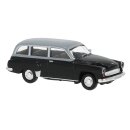 Brekina 27191 Wartburg 311 Kombi, schwarz/grau von 1959...