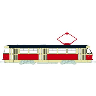 Brekina 64501 Tatra Straßenbahn aus Chemnitz Maßstab 1:87
