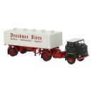 Brekina 71221 IFA W50 Biersattelzug, Dresdner Biere...