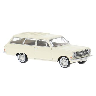 Brekina 20470 Opel Rekord A Caravan, weiß, 1963 Maßstab: 1:87