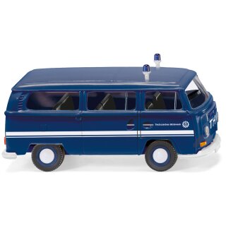 Wiking 831501 VW T2 Bus THW mit Blaulicht Maßstab 1:87 VEDES SOMO 2026