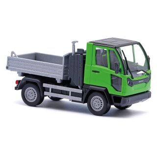 Busch 54703 - Multicar M31 Kipper, grau/grün, Maßstab 1:87