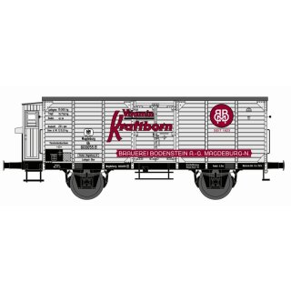 Hädl 113980 Gedeckter Güterwagen, KPEV, Ep.I Bodenstein  Spur TT