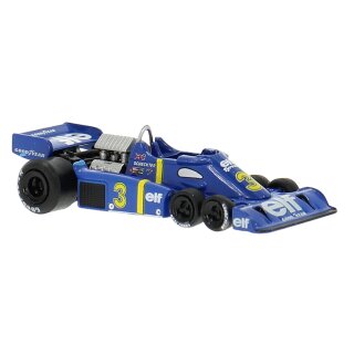 Brekina 22850 Tyrrell P34, Jody Scheckter´s 3 1976, Maßstab 1:87