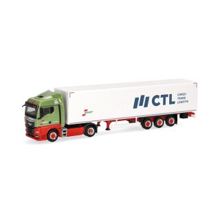 Herpa 321341 MAN TGX GM Koffer-Sattelzug, Wandt/CTL  Maßstab 1:87