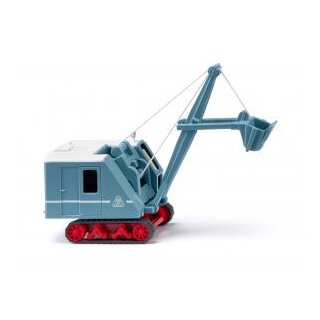 Wiking 066049 Krupp Ardelt Raupenseilbagger, pastellblau  Maßstab 1:87