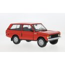 Welly WEL24128RED Land Rover Ranger Rover, rot, 1970...