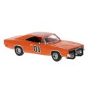 Brekina 18004  Dodge Charger Genera, orange...
