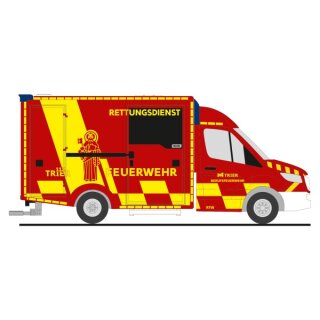 Rietze 76106 WAS Design-RTW ´18 Rettungsdienst BF Trier Maßstab 1:87