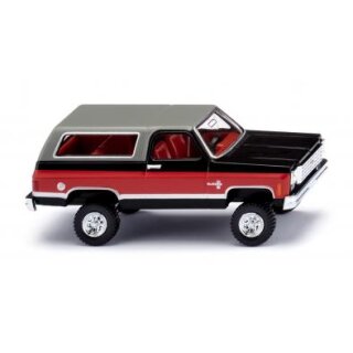 Wiking 011104 Chevrolet K5 Blazer - schwarz Maßstab 1:87
