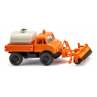 Wiking 037112  Unimog U 406 - kommunalorange Maßstab 1:87