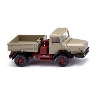 Wiking 049306 Faun Schwerlastzugmaschine, olivgrau Maßstab 1:87