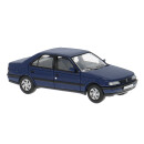 Brekina PCX 870747 Peugeot 405, dunkelblau, 1987...
