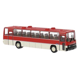 Brekina 59822 Ikarus 250 Bus, rot/weiß, 1984 Maßstab: 1:87