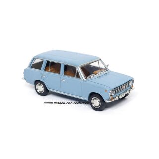 Zenker 03-438 Lada 1200s WAS 21023 Kombi, hellblau, DDR-Schild Maßstab 1:87