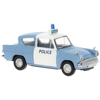 BREKINA 19332Ford Anglia, 1959, Polizei (GB) Maßstab 1:87