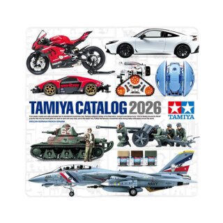 Tamiya 300064463 TAMIYA Katalog 2026 (GB/DE/F/E)