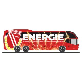 Rietze 67146 Neoplan Cityliner 07 Johanniter Unfallhilfe - FC Energie Cottbus Maßstab: 1:87