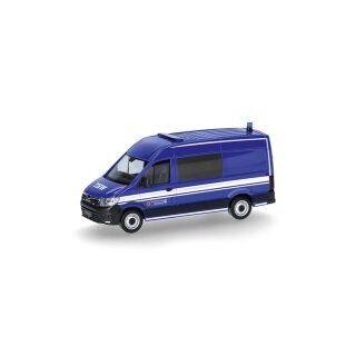 Herpa 099417 MAN TGE Halbbus Hochdach Mannschaftstransportwagen-Fachgruppe, THW Maßstab 1:87