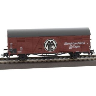 Märklin 46591 Gedeckter Güterwagen Gl 22, DB, Ep.III Maschinenfabrik Esslingen, Ep.IV, Spur H0