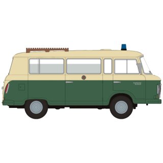 Brekina 30048 Barkas B1000 Bus,Volkspolizei, Baujahr 1960 Maßstab: 1:87