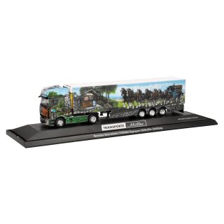 Herpa 122375 Mercedes-Benz Actros L ProCabin Gigaspace Kühlkoffer-Sattelzug, Müller Transporte Essen Maßstab 1:87