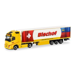 Herpa 321785 Volvo FH Aero Globetrotter XL Kühlkoffer-Sattelzug, Bischof, Österreich Maßstab 1:87
