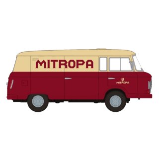 Brekina 30129 Barkas B1000Van, Mitropa  Maßstab: 1:87