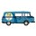 Brekina 30230 Barkas B1000 Halbbus, IFA Fahrzeugelektrik   Maßstab: 1:87