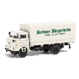 Busch 95311 IFA W50 L SP Berliner Bürgerbräu, 1985 Maßstab 1:87