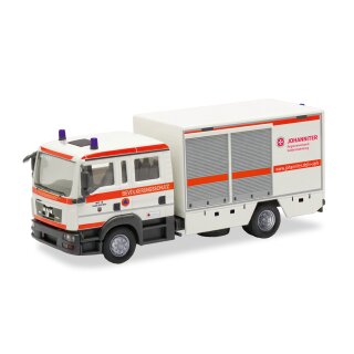 Herpa 099608 MAN TGL 08 GW-SAN, Die Johanniter Cottbus/Bevölkerungsschutz Maßstab 1:87