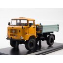 IXO SSM1468 IFA W50 LA, orange/beige grau, 3-Seitenkipper...
