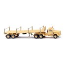 Wiking 051843 Magirus Uranus Rungensattelzug, sandgelb,...