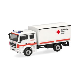 Herpa 099356 MAN TGM Mehrzweckkraftwagen GW-Logistik, BRK Maßstab 1:87