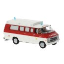 Brekina 18302 Dodge Ambulance, Falck (DK) Maßstab 1:87