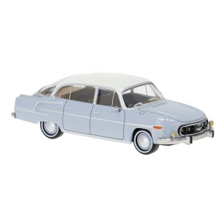 Brekina 27326 Tatra 603-2,  grau/weiß, Maßstab: 1:87