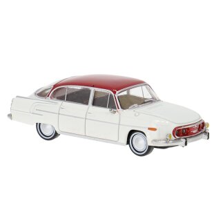 Brekina 27328 Tatra 603-2, weiß/rot Maßstab: 1:87