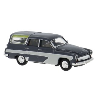 Brekina 27126 Wartburg Camping in dunkelgrau, Maßstab: 1:87