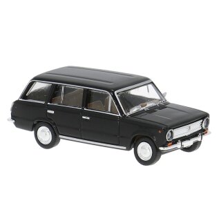 Brekina 27266 Lada 2102 Kombi in schwarz, Maßstab: 1:87